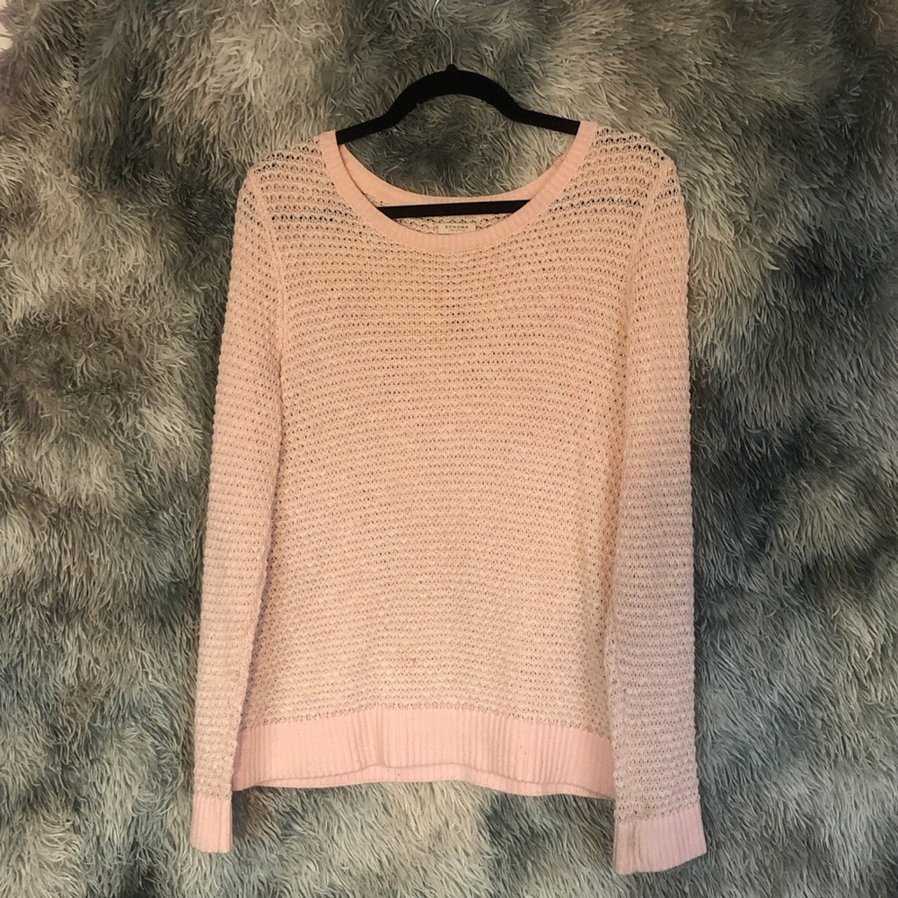Pink Lightweight Sweatshirt